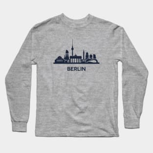 Berlin, dark Long Sleeve T-Shirt